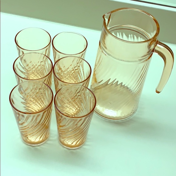 Other - Vintage France pitcher and cup set